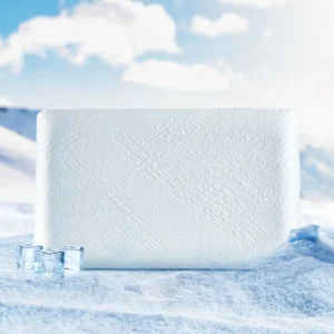 Pillow with Gel Memory Foam and Cooling Case